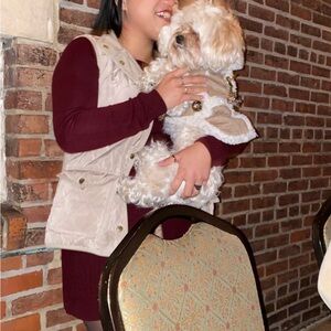 Stylish Beige Women’s Vest